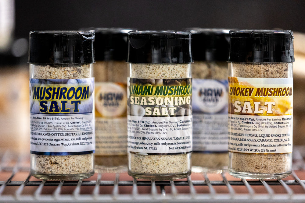 Mushroom Salt & Seasonings Sampler (3 pk)