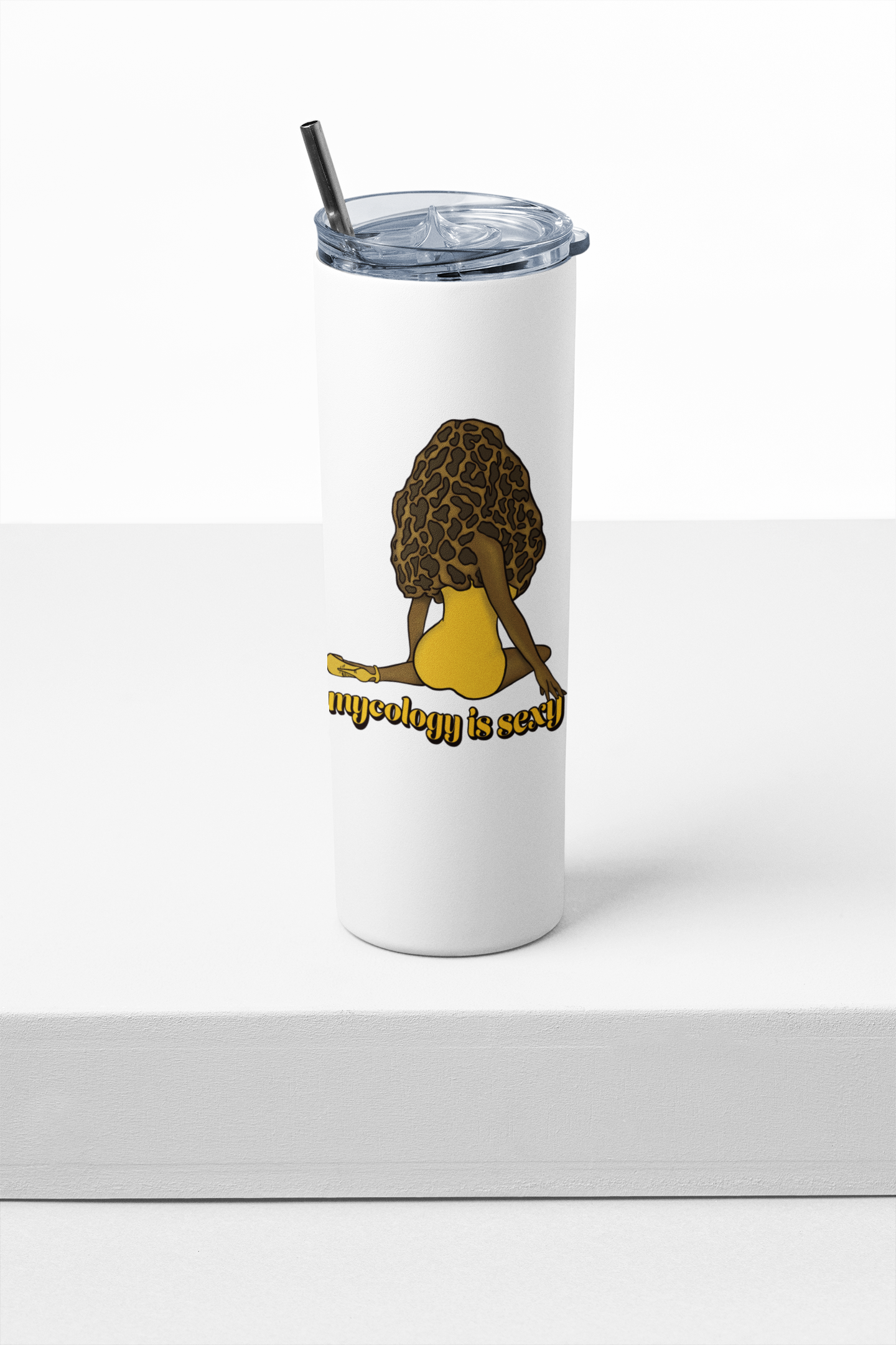 Madam Morel | 20oz Mushroom Steel Travel Mug