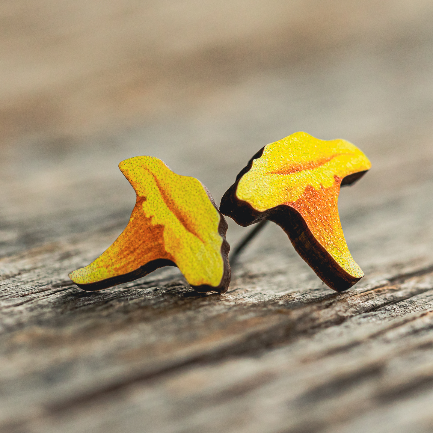 Chanterelles Stud Earrings