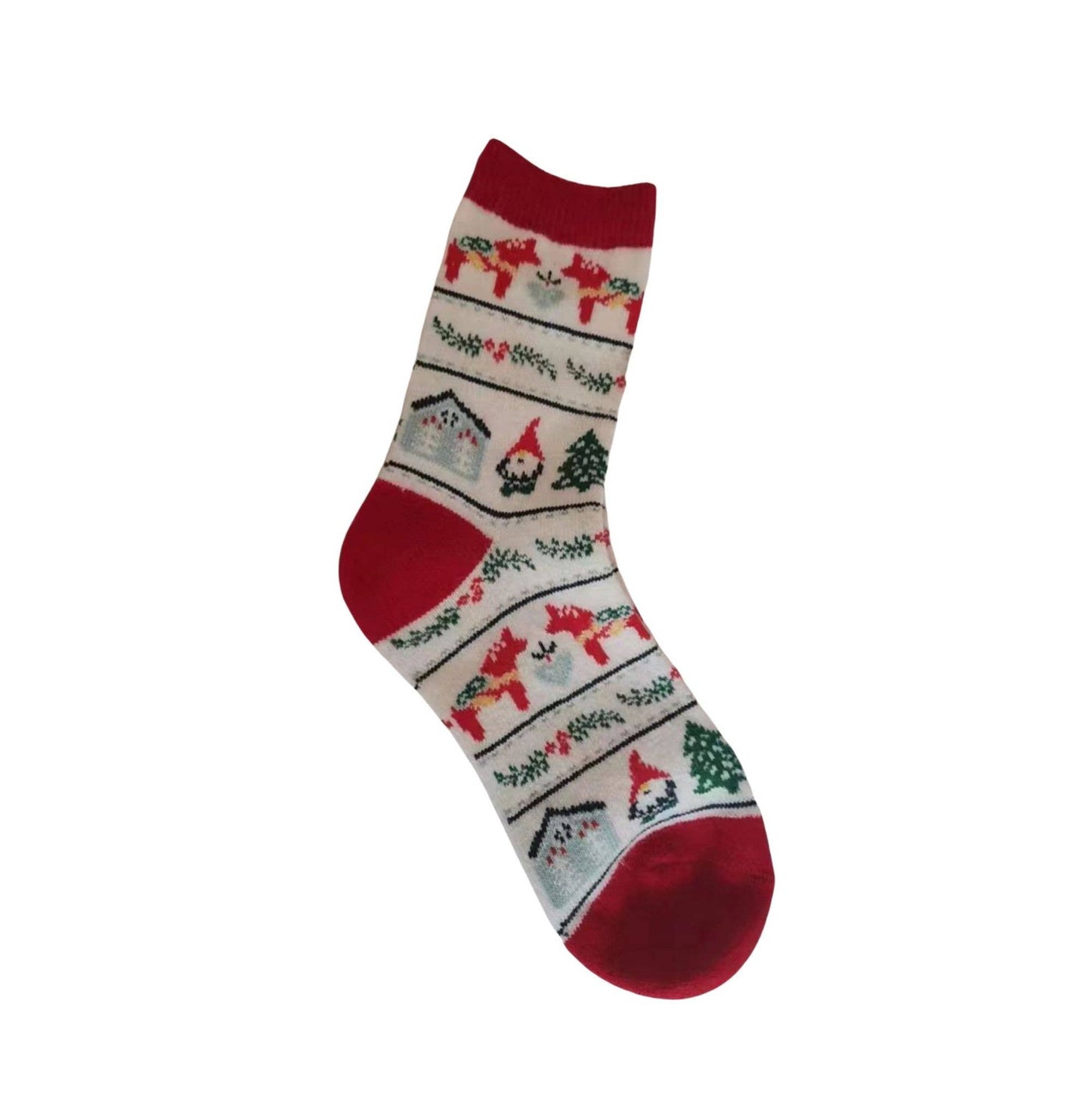 Women's Merino Wool Blend Socks- Scandinavian design