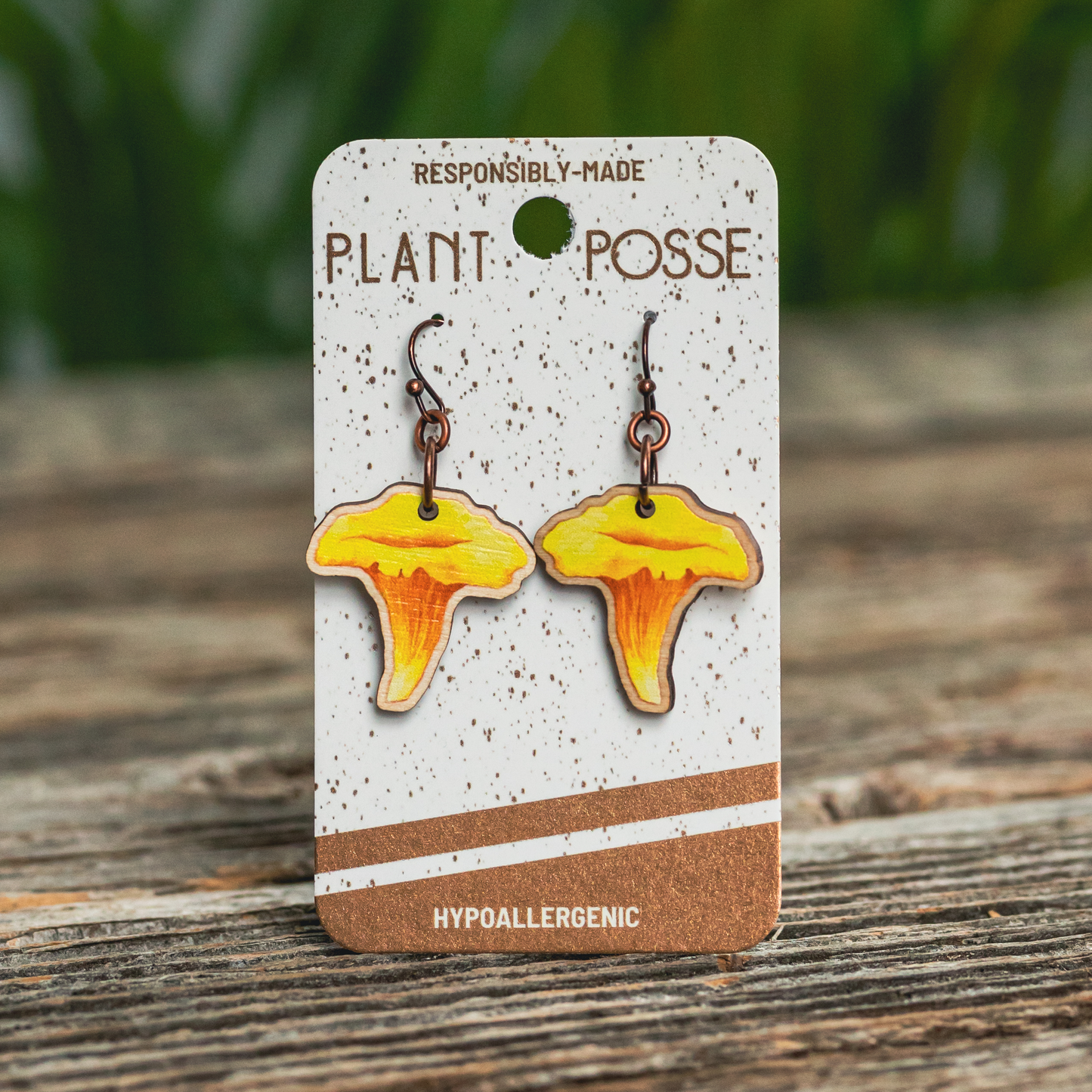 Chanterelles Dangle Earrings