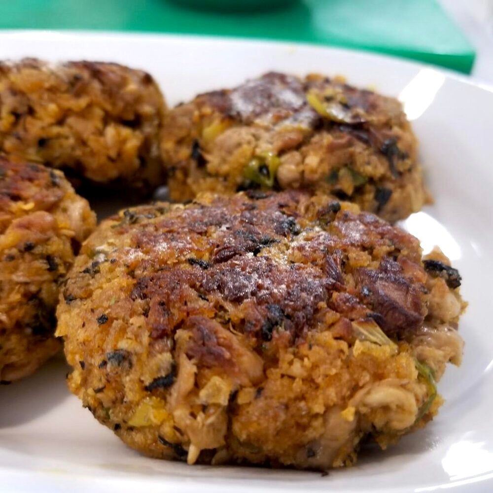 Lion's Mane "Crab" Cakes