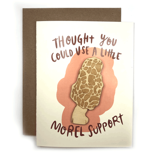 Morel Support Magnet + Card
