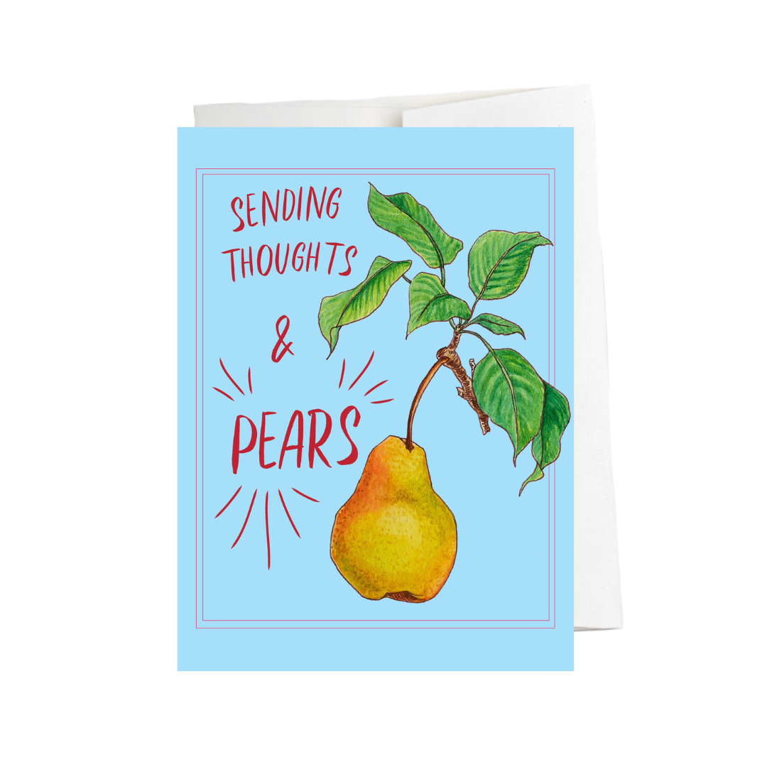 Pear Greeting Card