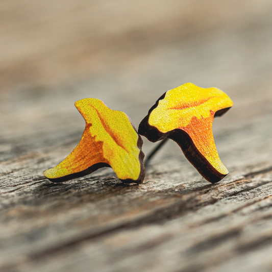 Chanterelles Stud Earrings