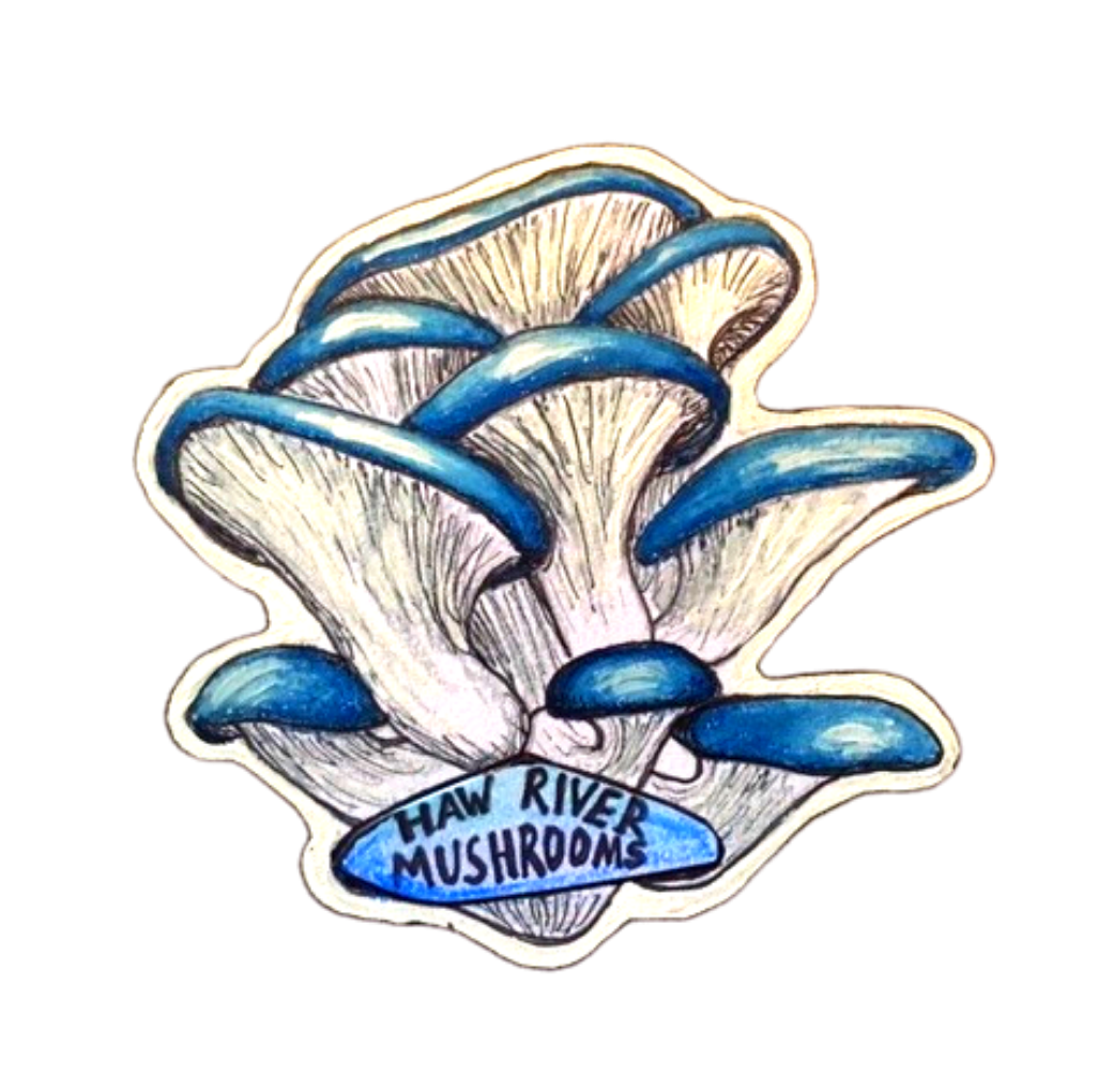 Haw River Mushrooms Sticker