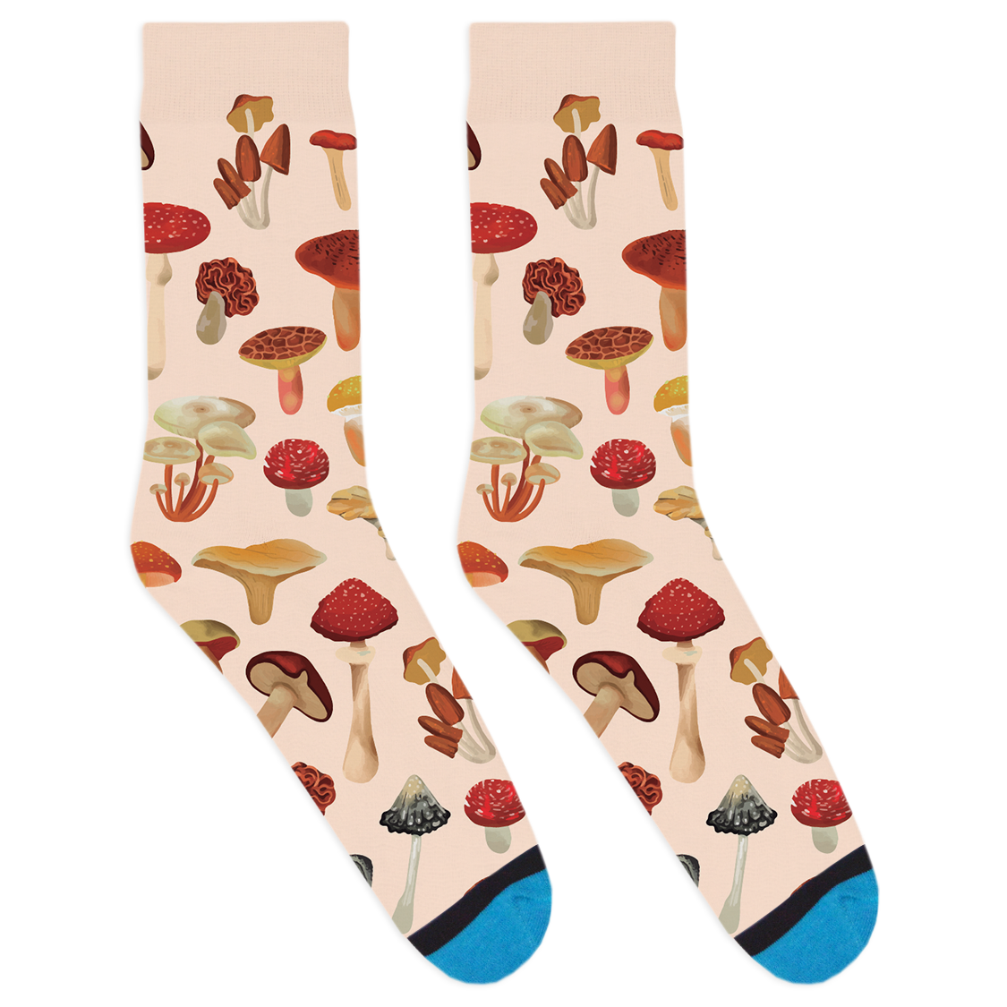 Vintage Mushroom Socks
