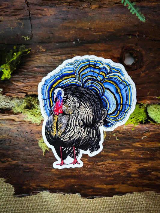 Turkey Tail | Funny Mushroom Sticker